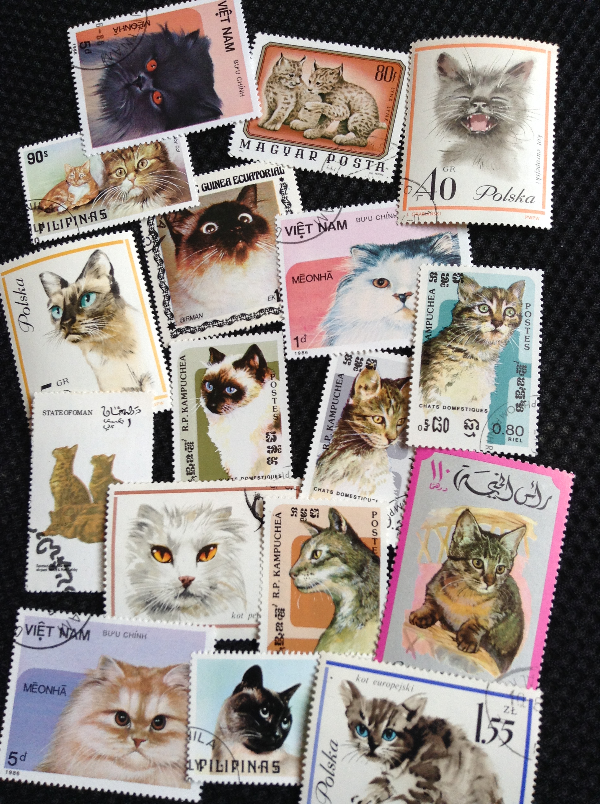 4125 Jp ねこの郵便局から猫切手壁紙プレゼント